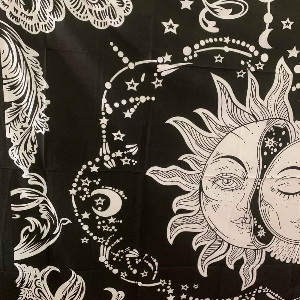 Sun And Moon Cosmic Tapestry
